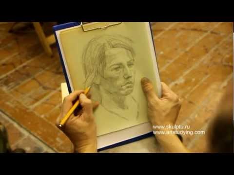 Видео: Набросок портрета. Ключевые моменты
