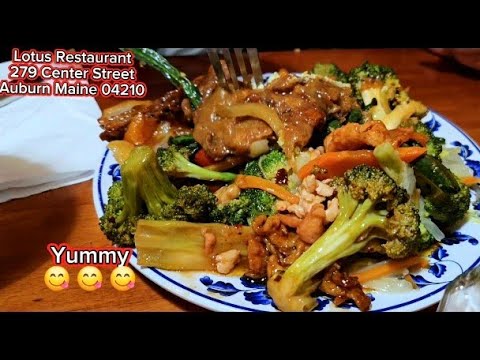 Видео: Я попробовал лучший китайский буфет в штате Мэн. Lotus Chinese Buffet, 279 Center Street, Auburn,...
