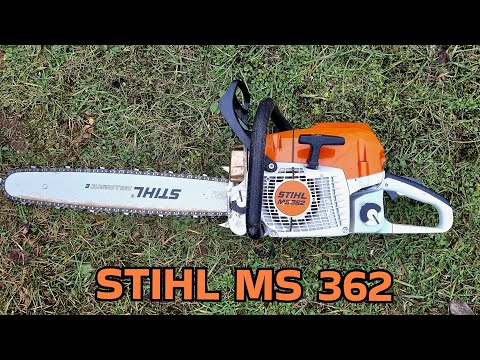 Видео: STIHL MS 362 review обзор