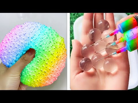 Видео: В Наиболее Удовлетворение Слизь ASMR Ролики  Расслабляющий Как ни странно Удовлетворение Слизь 2020