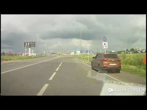 Видео: Капкан аэропорта Большое Савино г.Пермь, въезд и выезд.