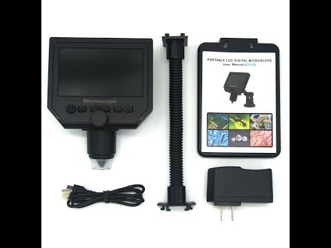 Видео: Цифровой электронный микроскоп G600