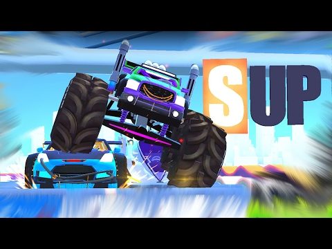 Видео: МАШИНКИ ОНЛАЙН ГОНКИ на крутых монстр тачках SUP Игра #3
