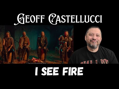 Видео: Видео первой реакции — Джефф Кастеллуччи — «Я вижу огонь» | Низкобасовый кавер на песню «Хоббит»