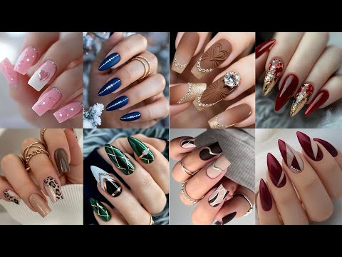 Видео: ❄️ Вдохновение для зимнего нейл-арта: шикарные гелевые ногти 2026 года, акриловые ногти для уютно...