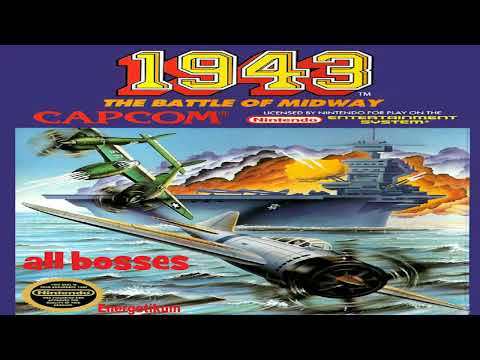 Видео: 1943: The Battle of Midway - all bosses (все боссы) [NES]