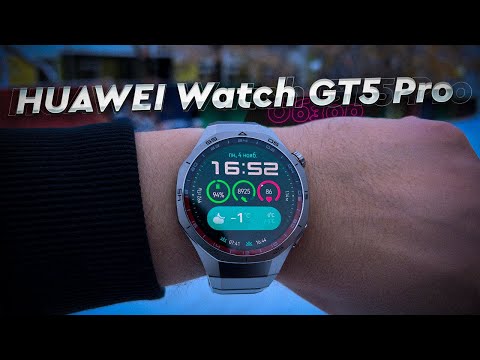 Видео: HUAWEI Watch GT5 Pro. Обзор и опыт использования. Лучшие умные часы без недостатков? И с ЭКГ и GPS!