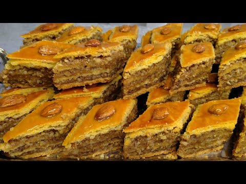 Видео: ПЕСОЧНЫЙ ПАХЛАВА /Вкуснейшая ПАХЛАВА/ Baklava / Paxlava tayyorlash/ Пахлава рецепт/ Пахлава тайёрлаш