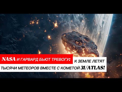 Видео: NASA и Гарвард в ШОКЕ! 4 000 метеоров летят за 3I/ATLAS прямо к Земле!