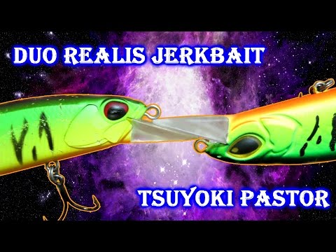 Видео: Duo Realis Jerkbait 120SP VS TsuYoki Pastor 120 SP - сравнительный обзор воблеров!