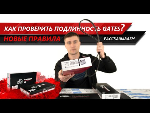 Видео: Проверка оригинальности GATES по новым правилам. Расскажем как проверить подлинность! | MotoRRing.ru