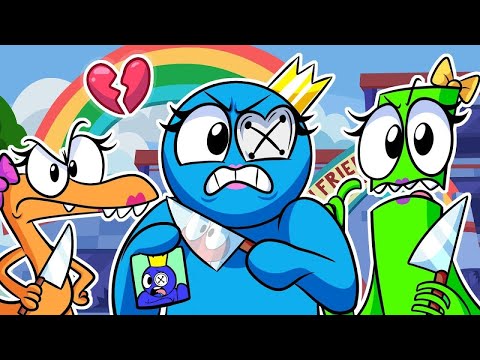 Видео: РАДУЖНЫЕ ДРУЗЬЯ - РАДУЖНЫЕ ДЕВОЧКИ?! | Poppy Playtime/Rainbow Friends - Анимации на русском