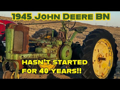 Видео: Возрождение 79-летнего трактора John Deere после 40 лет простоя