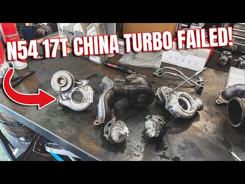 Видео: Турбины BMW N54 17T вышли из строя! В чём причина?