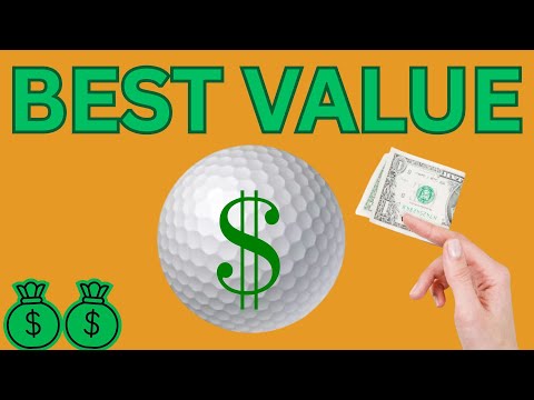 Видео: Лучшие мячи для гольфа по соотношению цены и качества | Более низкие цены и более низкие результаты