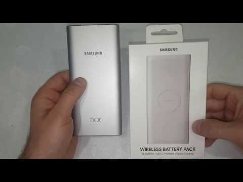 Видео: Пауэрбанк от SAMSUNG WIRELESS BATTERY PACK 10 000 mAh. Честный отзыв спустя 2 недели. ОБЗОР.