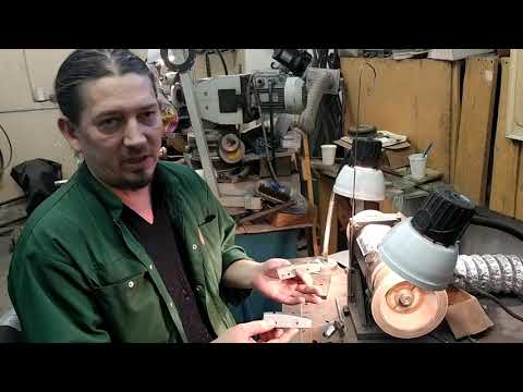 Видео: Фильм23.Заточка руками ножей для ледобура.Волжский мастер дядя Вася.