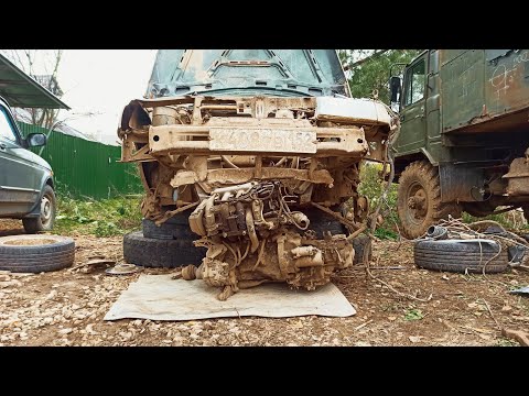 Видео: 16кл. ВАЗ мотор в ГАЗ-66? Двинарь всё 🥲 Варю раму для ШЕСНАРЯ