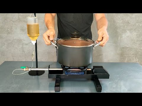 Видео: Как сделать печь на дизельном топливе - суперэкономно / Не ожидала, что смогу