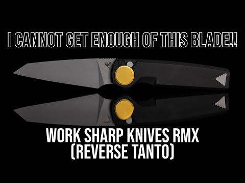 Видео: Эта форма лезвия — это всё!!! — Work Sharp Knives RMX (обратный танто)