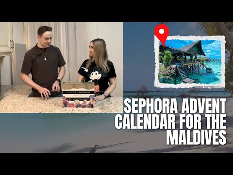 Видео: Адвент календарь Sephora Favorites 2025 /идеальный адвент для Мальдив!