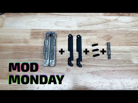 Видео: Обновление Leatherman Free P4 (сборка Tuxedo) #modmonday