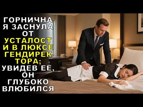 Видео: ГОРНИЧНАЯ ЗАСНУЛА ОТ УСТАЛОСТИ В ЛЮКСЕ ГЕНДИРЕКТОРА; УВИДЕВ ЕЁ, ОН ГЛУБОКО ВЛЮБИЛСЯ.