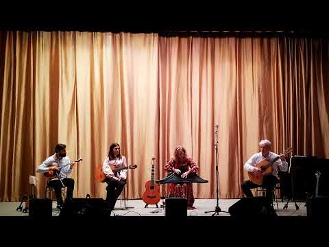 Видео: "Выйду ночью в поле с конем" & "Гляжу в озера синие" на гуслях