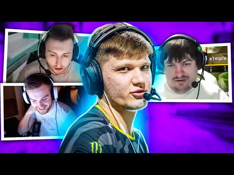 Видео: РЕАКЦИЯ ПРО ИГРОКОВ НА ИГРУ S1MPLE 2