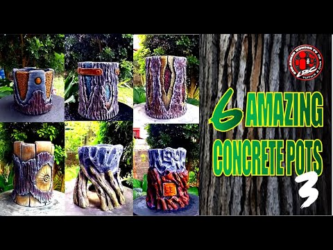 Видео: DIY | 6 AMAZING CONCRETE POTS PART 3 | Сделай сам | 6 УДИВИТЕЛЬНЫХ БЕТОННЫХ ГОРШКОВ ЧАСТЬ 3