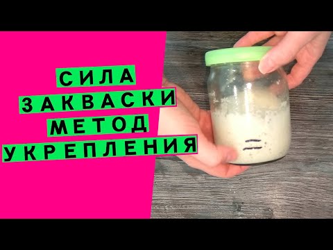 Видео: СИЛА 💪🥇ЗАКВАСКИ: как увеличить и укрепить? (РАЗВИВАЕМ ПОДЪЕМНУЮ СПОСОБНОСТЬ ОСЛАБЕВШЕЙ ЗАКВАСКИ)