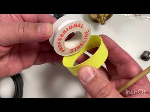 Видео: OM651 комплект датчика давления масла NPT 1/8 резьба