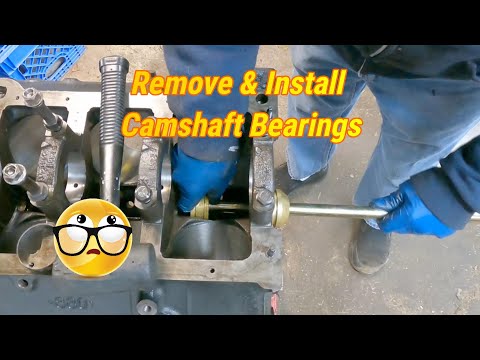 Видео: Снятие и установка подшипников кулачка на SBC 🤔