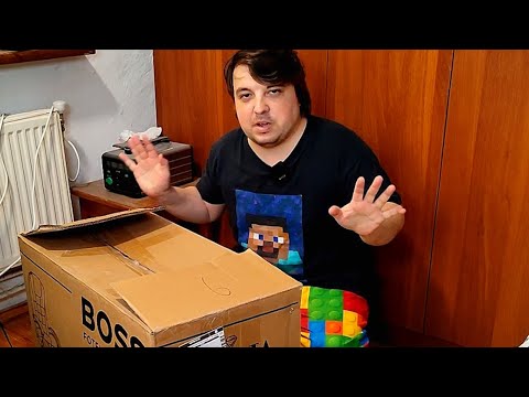 Видео: Преміум офісне ергономічне крісло, комп’ютерне чорне BOSS КО-22