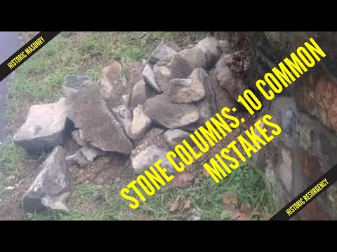 Видео: Как построить каменную колонну: десять распространённых ошибок