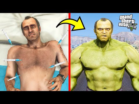 Видео: ТРЕВОР ПРЕВРАТИЛСЯ В ХАЛКА!! - GTA 5 Моды