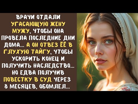 Видео: Муж увез угасающую жену в Тайгу, чтобы быстрее получить наследство и жить с любовницей, а едва...