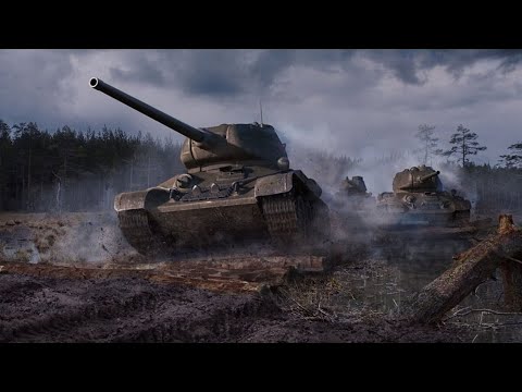 Видео: Кауво Капитал. Не хватит одного выстрела? В шаге от победы на Т-34 в WoT Blitz