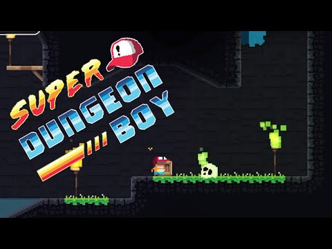 Видео: Падение в пещеру --- Super Dungeon Boy #1
