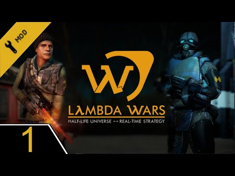 Видео: Lambda Wars - ч. 1 - Alien Swarm мод (mods) - Что если соединить RTS с Half-Life