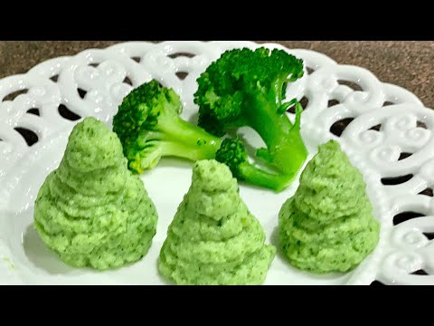 Видео: Пюре от броколи - дори  и за онези, които не обичат този зеленчук ... само пробвайте / Пюре-брокколи