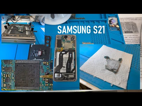 Видео: Samsung S21 (SM-G991B) не включается Reball
