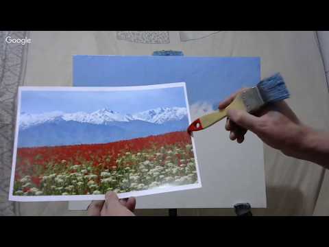 Видео: 🔝 ХуДоЖнИкИ Рисуем вместе / Маковое поле / Александр Долинский