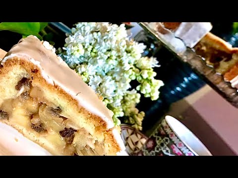 Видео: Веннский яблочный пирог со сливочно-ромовой помадкой