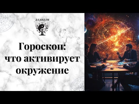 Видео: Гороскоп - что активирует окружение.