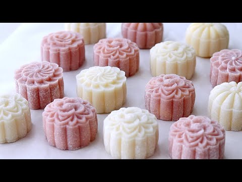 Видео: Лунный пирог из снежной кожи🥮без выпечки! Snow Skin Mooncake | Snow Skin Mooncake | Cong Cooking