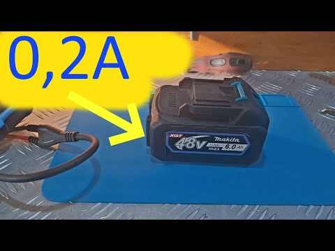 Видео: АКБ Makita 48V  из 6А в наличии только 0,2А💥