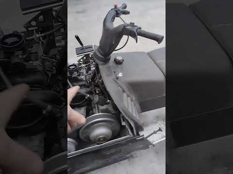 Видео: Polaris W 500 на моторе 1 Kr-Fe закончен. 