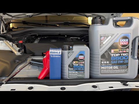 Видео: Замена масла и фильтра BMW X3 G01 B48 LIQUIMOLLY 0W-20 / Сделай сам + инструменты