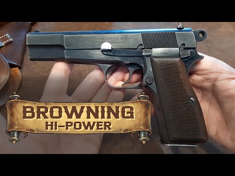 Видео: Лучший пистолет WW2, Browning Hi-Power 1935